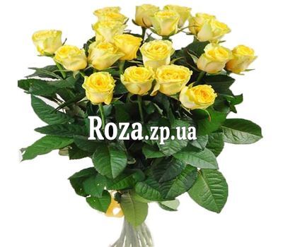 Летний букет желтых роз
