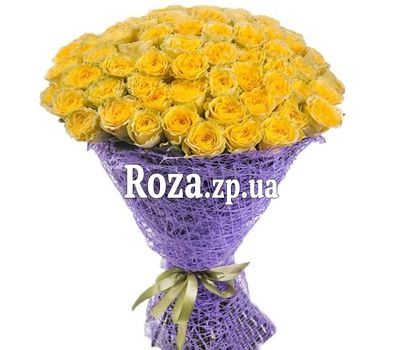 Огромный букет желтых роз Огромный букет желтых роз