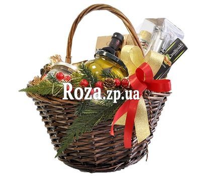 Продуктовая новогодняя корзина Продуктовая новогодняя корзина