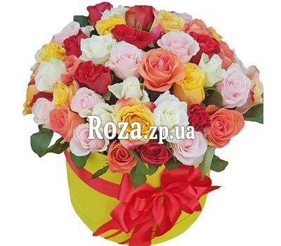 Bright box of 51 roses Bright box of 51 roses