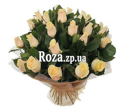 Загадковий букет кремових троянд Загадковий букет кремових троянд