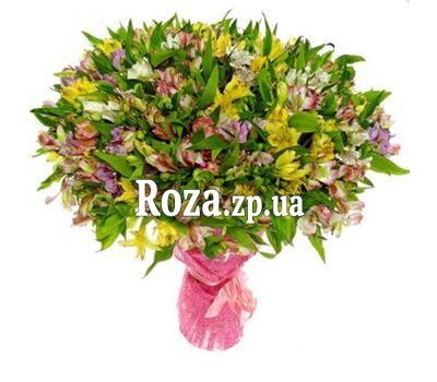 Букет из 101 альстромерии