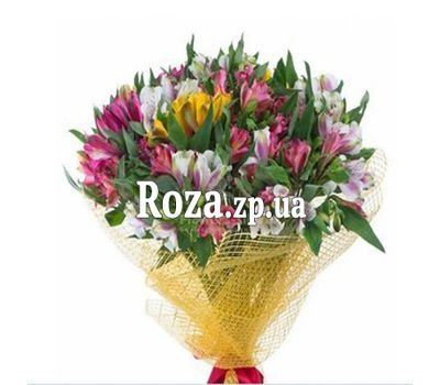 Букет из 19 альстромерий