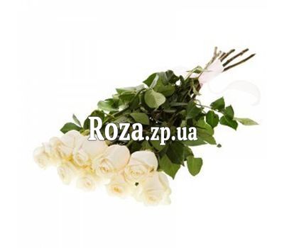 Букет из 9 белых импортных роз