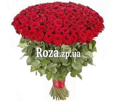 Огромный букет из 101 красной розы Огромный букет из 101 красной розы