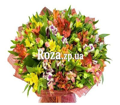 Букет из 35 альстромерий