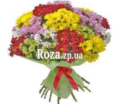 Букет из 25 хризантем Букет из 25 хризантем