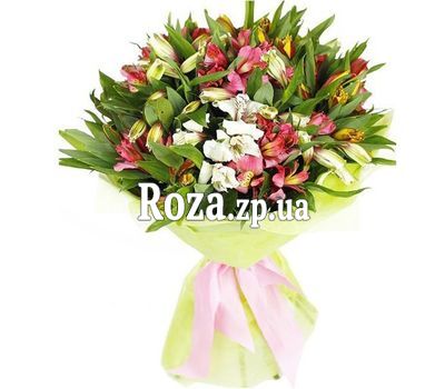 Букет из 25 альстромерий