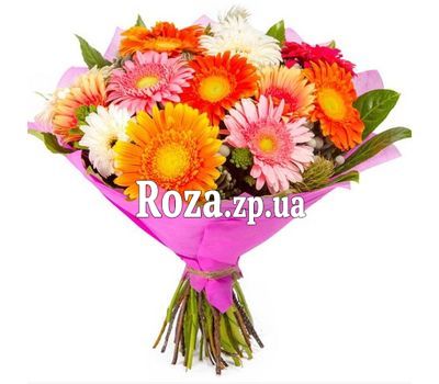 Букет из 17 гербер Букет из 17 гербер