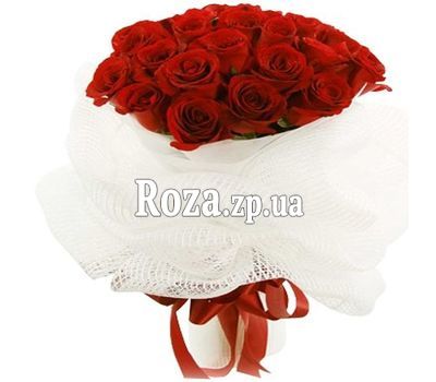 Букет цветов из 25 красных роз Букет цветов из 25 красных роз