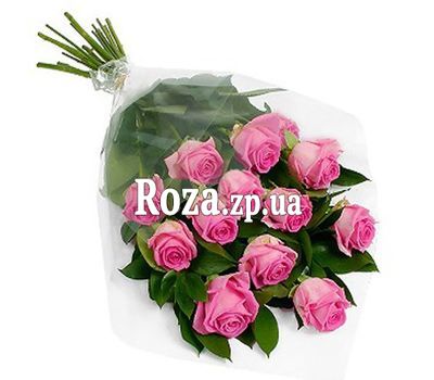 Букет из 13 розовых роз Букет из 13 розовых роз
