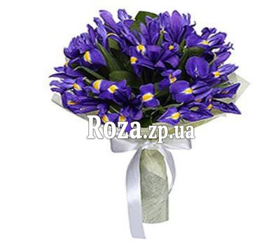 Букет из 15 ирисов Букет из 15 ирисов