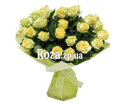 Bouquet of flowers from 31 yellow roses Bouquet of flowers from 31 yellow roses