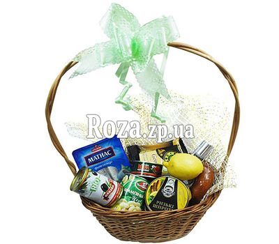 Продуктова подарунковий кошик Продуктова подарунковий кошик