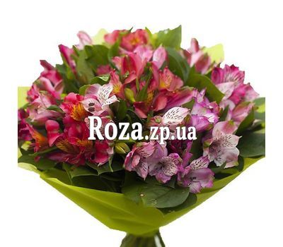Букет из 17 альстромерий